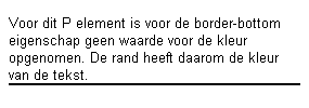 Voorbeeld border-bottom