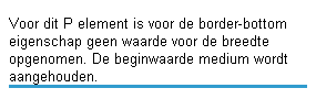 Voorbeeld border-bottom