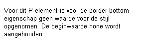 Voorbeeld border-bottom