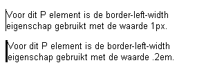 Voorbeeld border-left-width