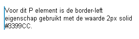 Voorbeeld border-left