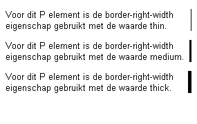 Voorbeeld border-right-width