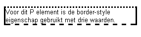 Voorbeeld border-style