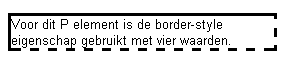 Voorbeeld border-style