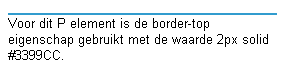 Voorbeeld border-top