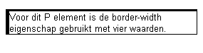 Voorbeeld border-width