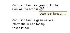 Voorbeeld cursor