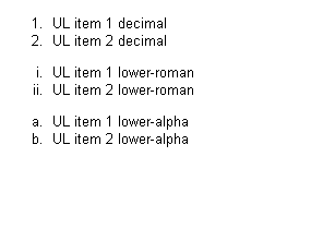 Voorbeeld list-style-type