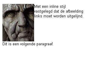 Voorbeeld gebruik stijlen